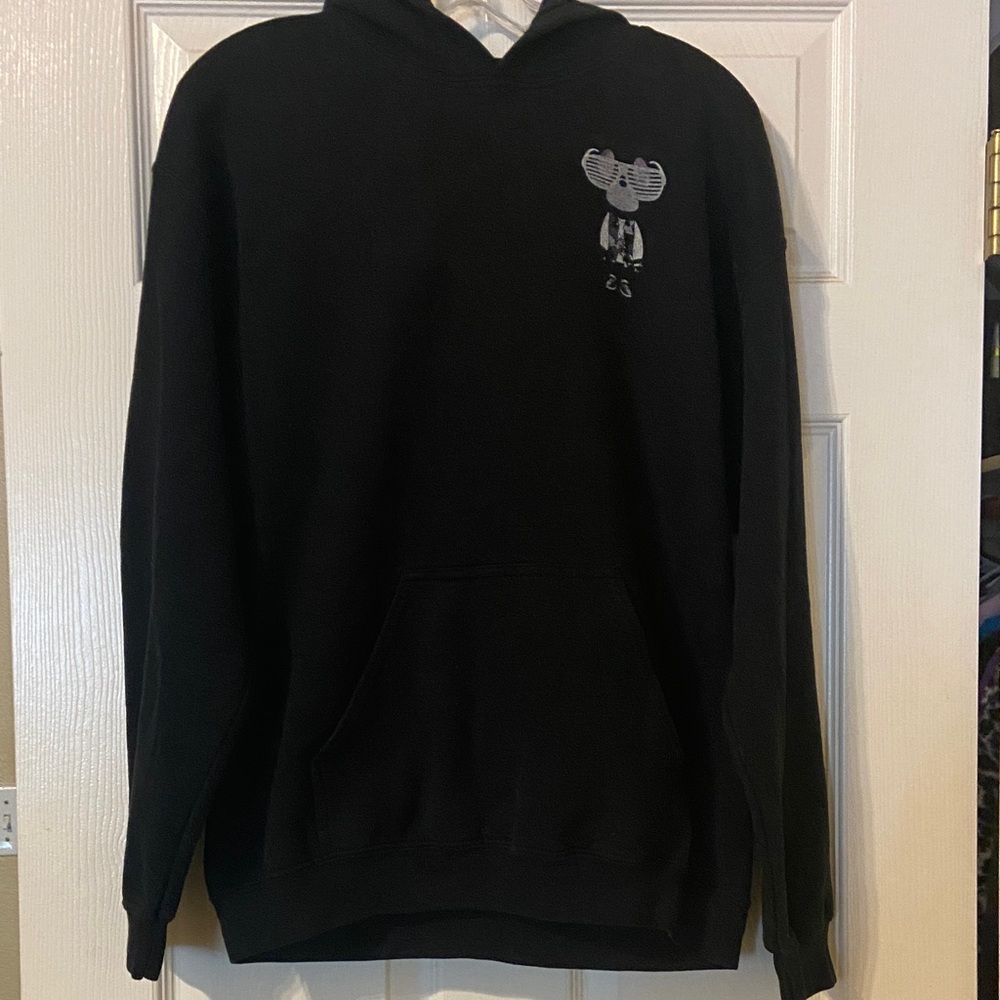 Gildan Black Hoodie with Unique Graphic